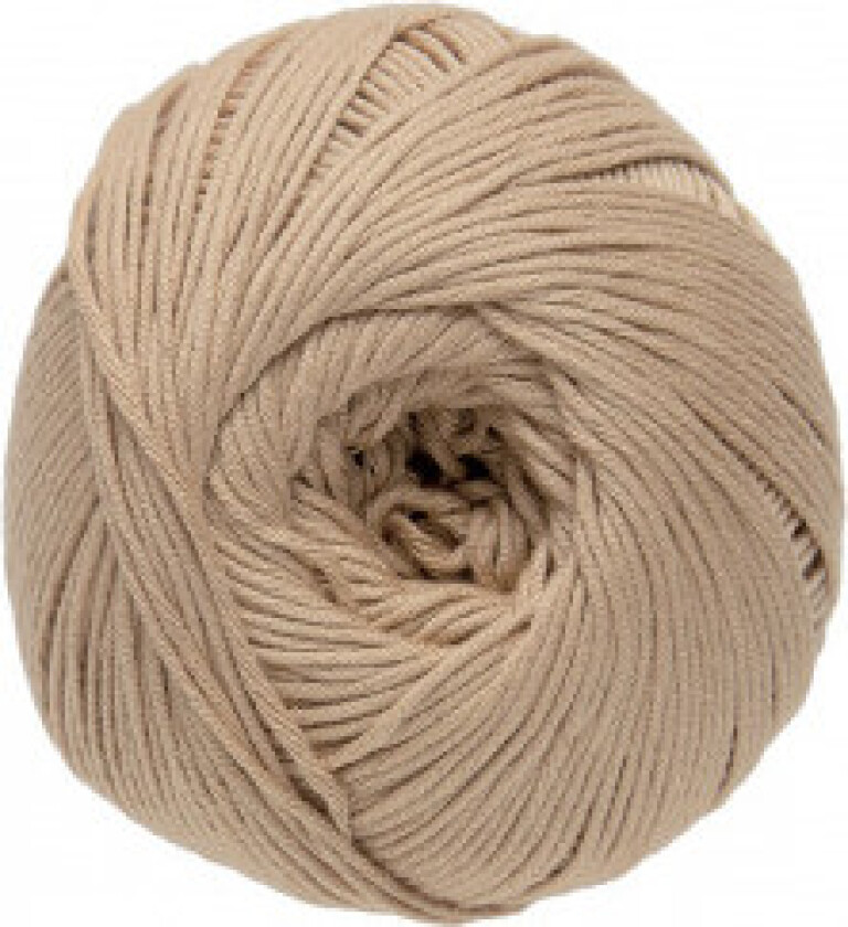 Natura Just Cotton Garn Unicolor 37 Lysebrun