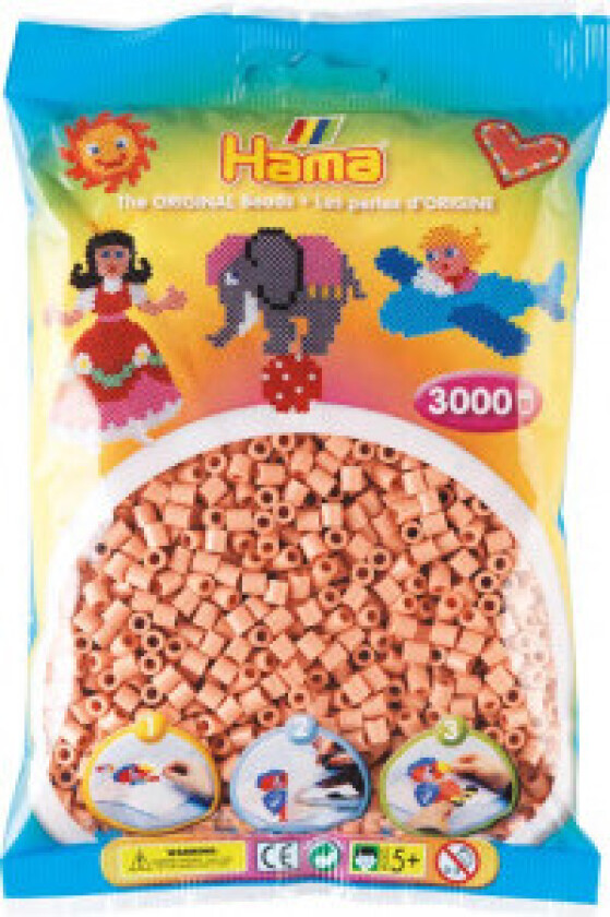 Midi Perler 201-26 Matt Rosa - 3000 stk