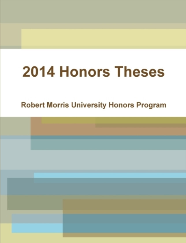 2014 Honors Theses av Rmu Honors Program (Paperback)