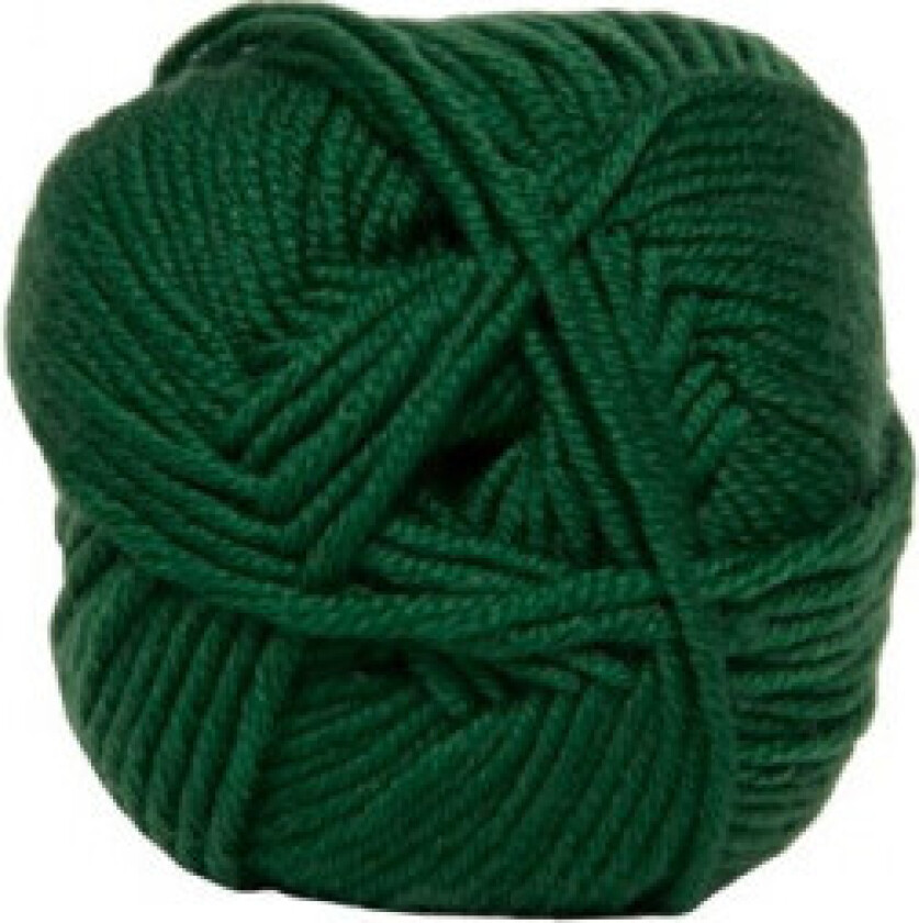 90 Extrafine Merino Garn 1355 Mørk Grønn