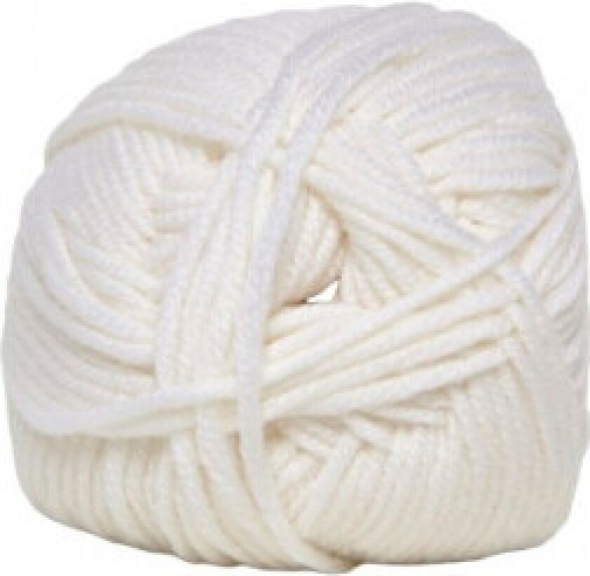 90 Extrafine Merino Garn 1090 Hvit