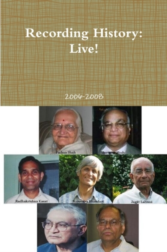 Recording History av Mohit Moondra, Shashwat Patel, Rachita Rai (Paperback)