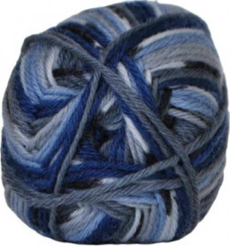 Basic Superwash Garn 5010 Blå/grå