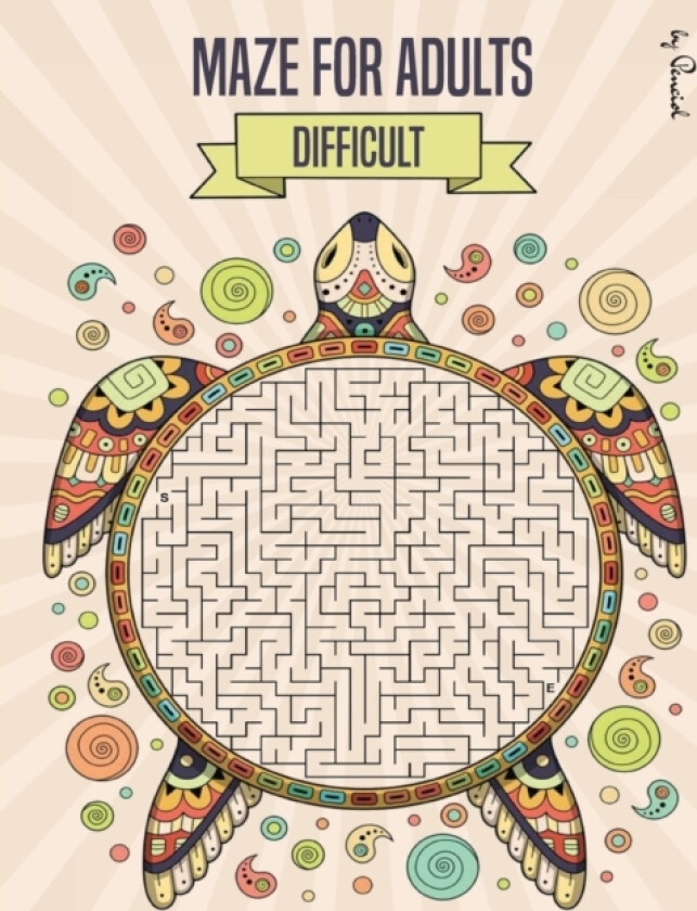 Maze for Adults Difficult av Penciol Press (Paperback)