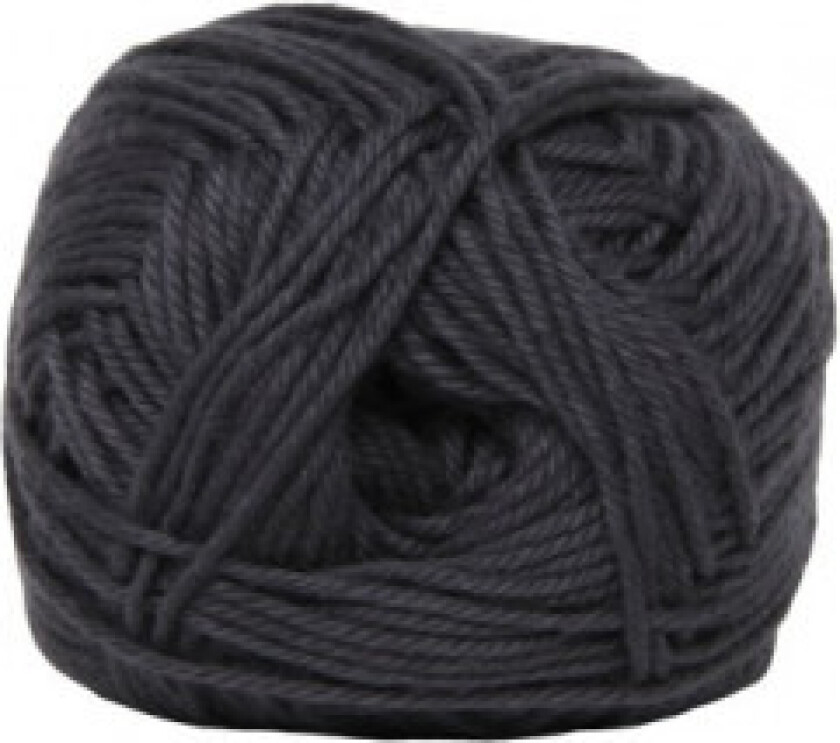 Cotton No. 8 Garn 79 Mørk grå
