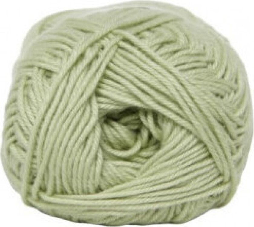 Cotton nr. 8 Garn 7093 Lysegrønn