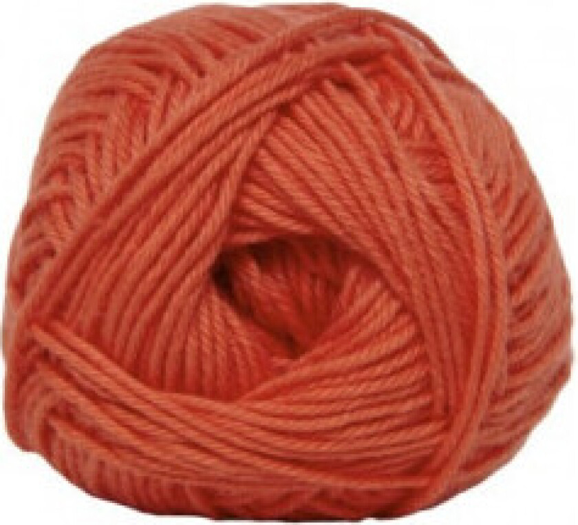 Cotton nr. 8 Garn 3265 Oransje
