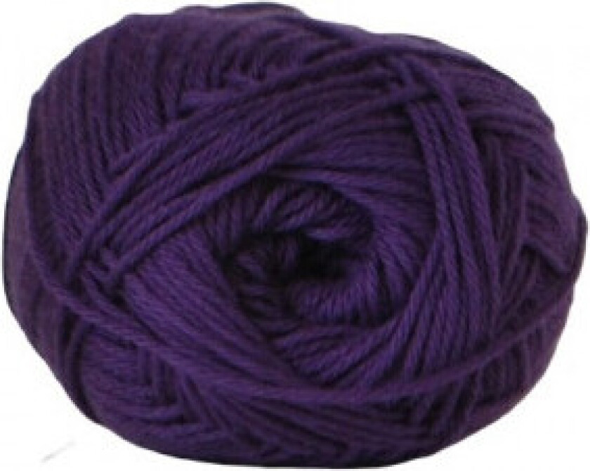 Cotton No. 8 Garn 3714 Mørk Lilla