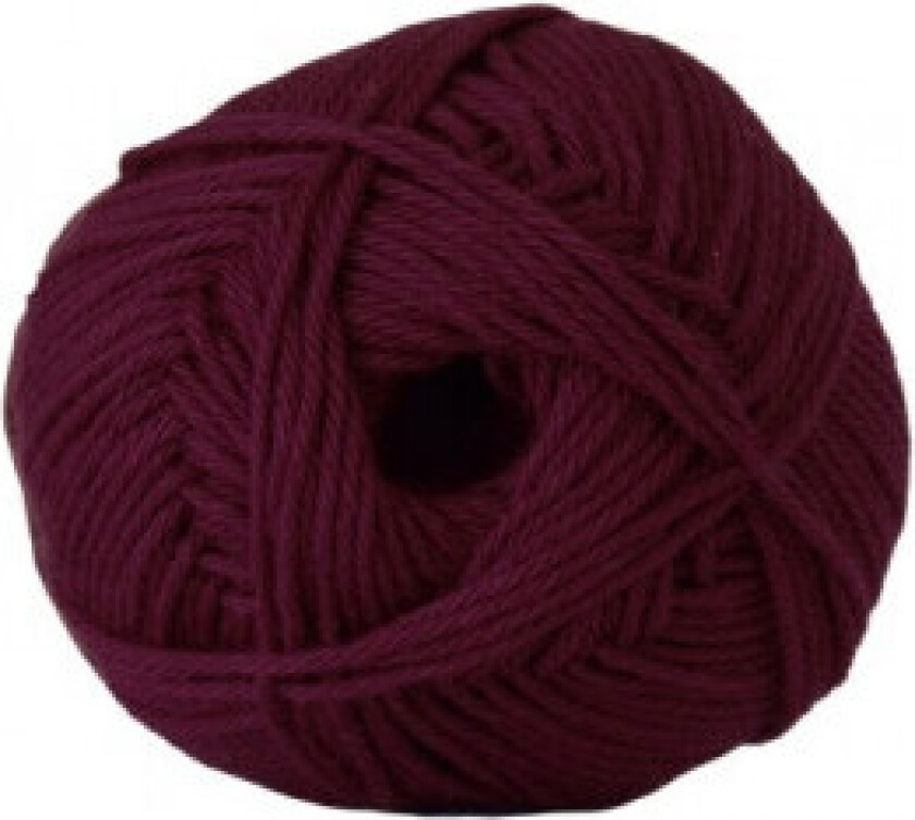 Cotton No. 8 Garn 1726 Bordeaux