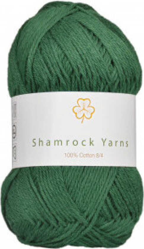 100% Bomull 8/4 Garn 13 Flaskegrønn