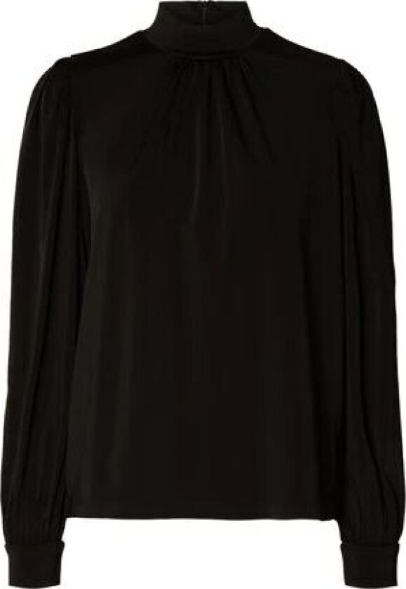 Saya Ls High Neck Top - Black L