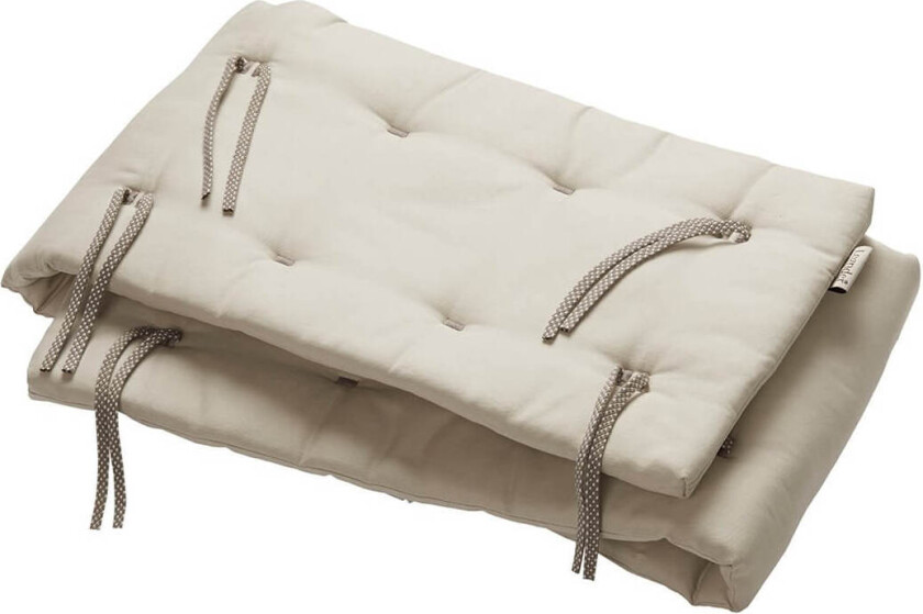 Linea Kantbeskyttelse til Babyseng dusty cappuccino
