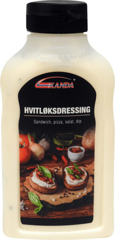 Kanda Hvitløksdressing 300ml