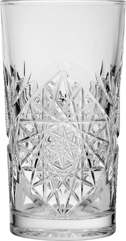 Libbey Hobstar Drikkeglass, Høyt, 35,5 Cl, H14,3 Cm