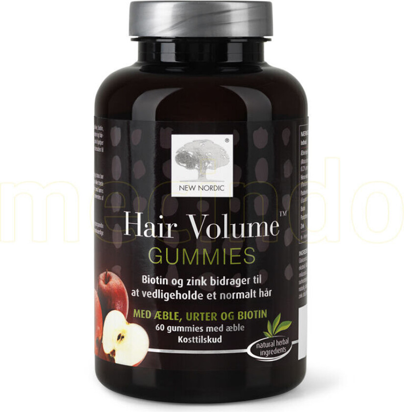 Hair Volume Gummies - 60 Tabletter
