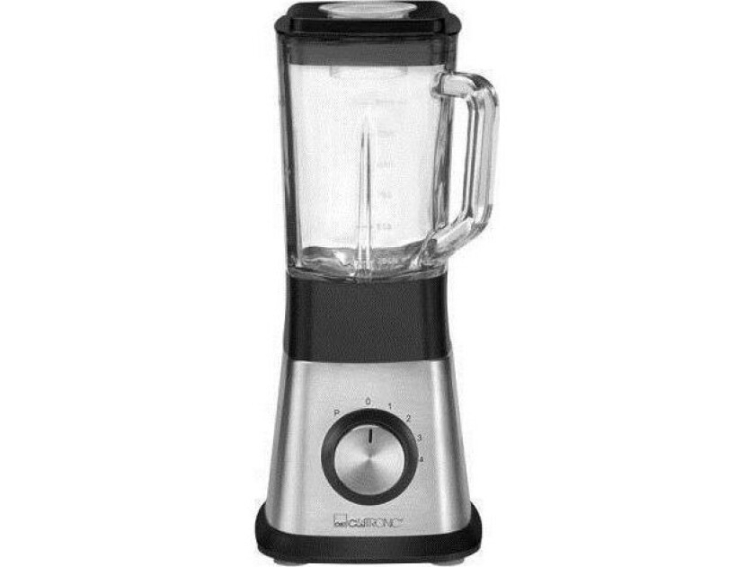 Clatronic UM 3644, Bord juicepresse, 1,5 l, 650 W, Sort, Sølv