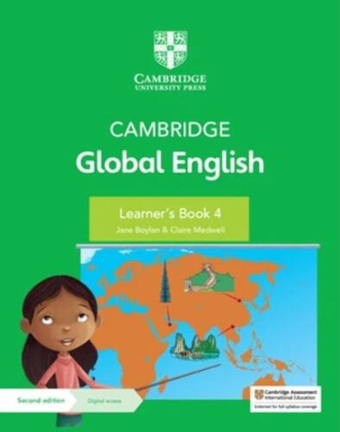 Cambridge Global English Learner's Book 4 with Digital Access (1 Year): for Cambridge Primary English as a Second Language (Cambridge Primary Global English) av Jane Boylan, Claire Medwell (Paperback)