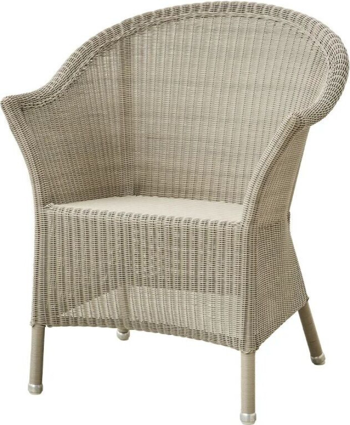 Lansing karmstol weave Taupe
