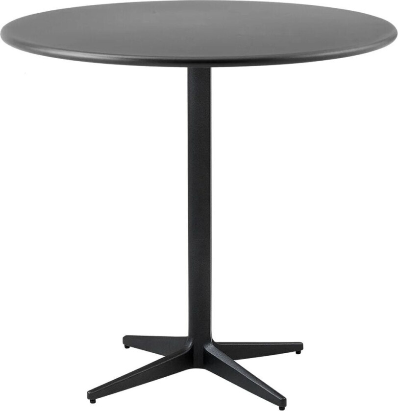 Drop kafébord Ø80 cm Lava grey-lava grey