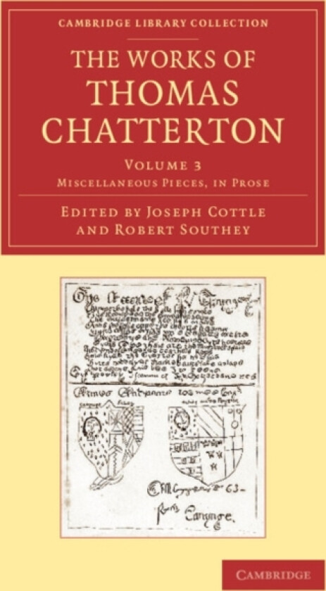 The Works of Thomas Chatterton av Thomas Chatterton (Paperback)