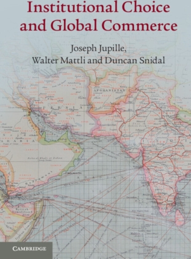 Institutional Choice and Global Commerce av Joseph Jupille, Walter Mattli, Duncan Snidal (Paperback)