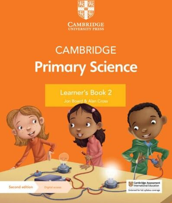 Cambridge Primary Science Learner's Book 2 with Digital Access (1 Year) av Jon Board, Alan Cross (Paperback)