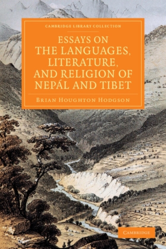 Essays on the Languages, Literature, and Religion of Nepal and Tibet av Brian Houghton Hodgson (Paperback)