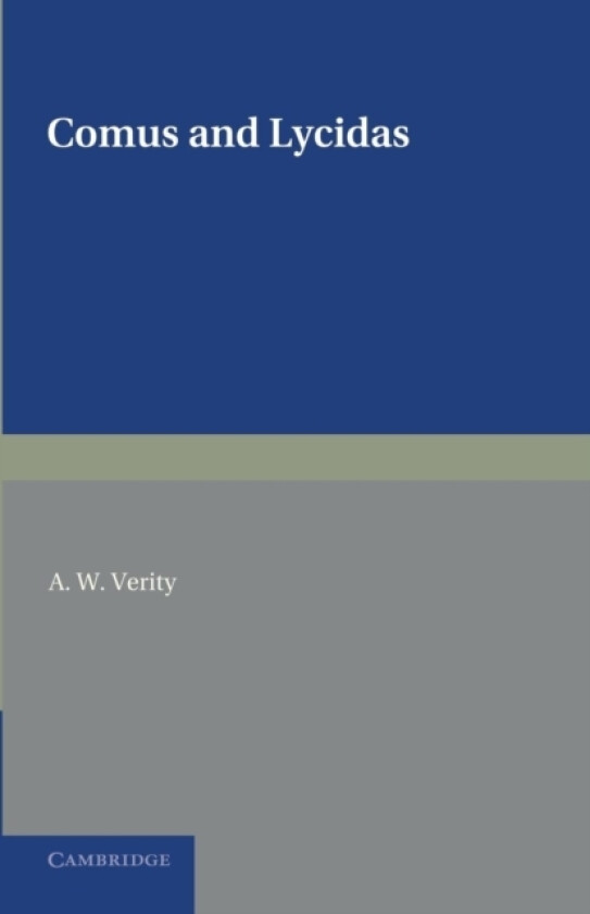 Comus and Lycidas av John Milton (Paperback)