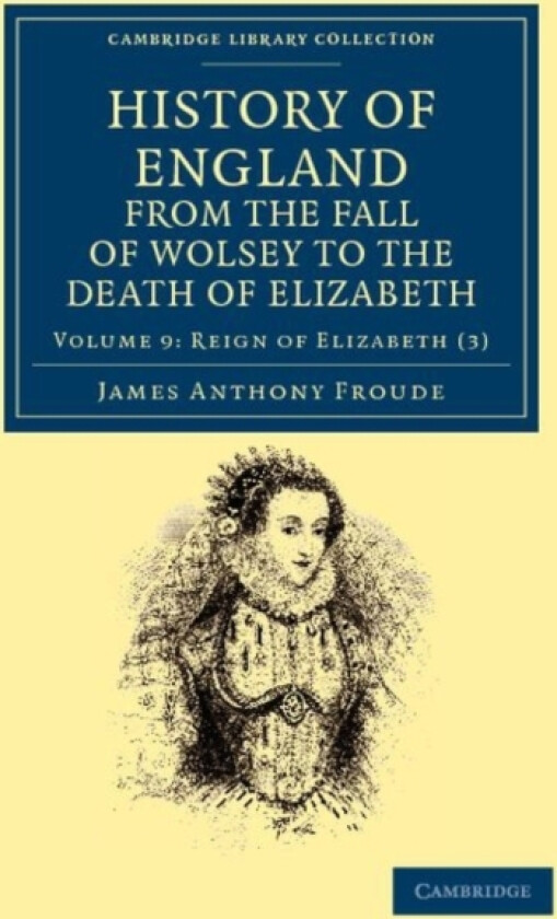 History of England from the Fall of Wolsey to the Death of Elizabeth av James Anthony Froude (Paperback)