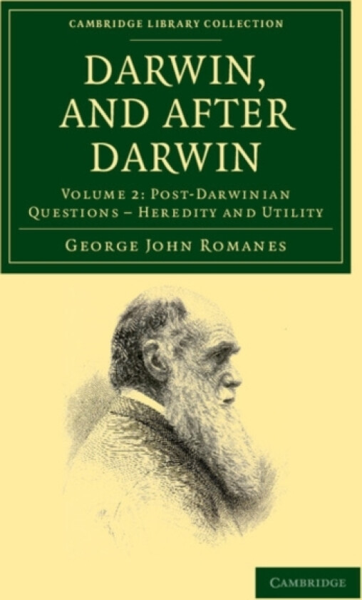 Darwin, and after Darwin av George John Romanes (Paperback)