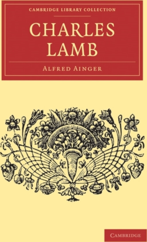 Charles Lamb av Alfred Ainger (Paperback)