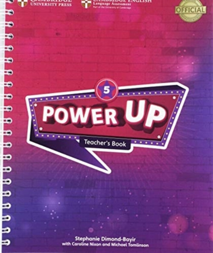Power Up Level 5 Teacher's Book av Stephanie Dimond-Bayir (Spiral bound)