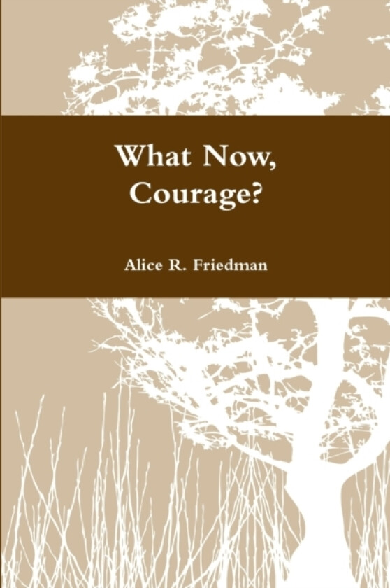 What Now, Courage? av Alice R Friedman (Paperback)