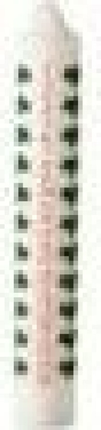 Bilde av Kalenderlys Ø45x300 mm Brændetid 39 timer Stearin Hvid,1 stk