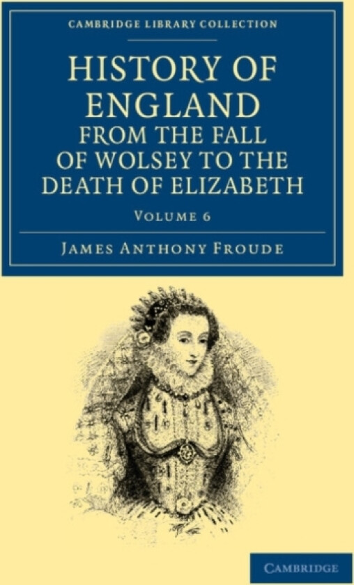 History of England from the Fall of Wolsey to the Death of Elizabeth av James Anthony Froude (Paperback)