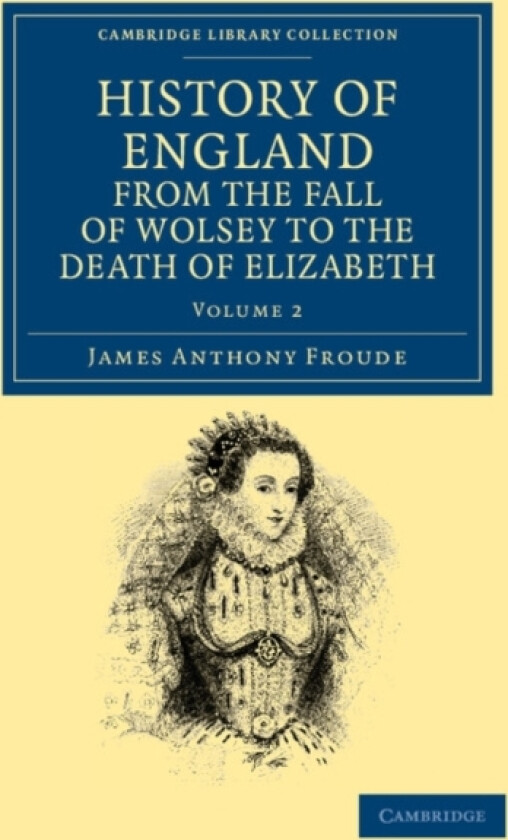 History of England from the Fall of Wolsey to the Death of Elizabeth av James Anthony Froude (Paperback)