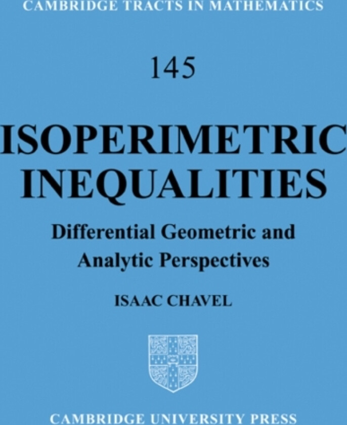 Isoperimetric Inequalities av Isaac Chavel (Paperback)