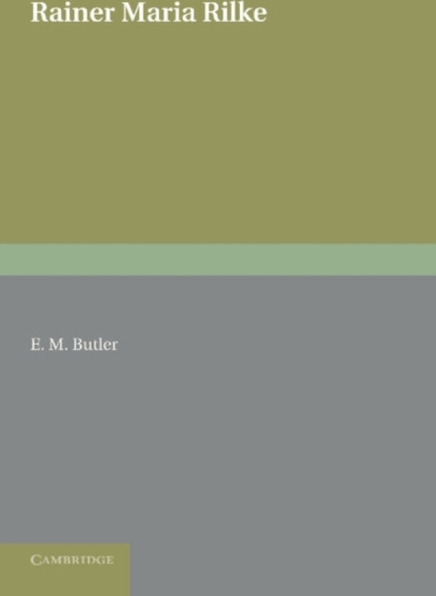 Rainer Maria Rilke av E.M. Butler (Paperback)