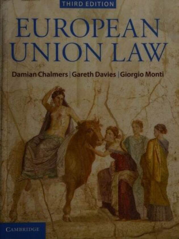 European Union Law av Damian Chalmers, Gareth Davies, Giorgio Monti (Paperback)