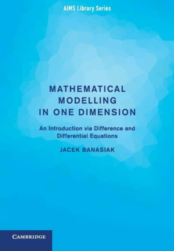 Mathematical Modelling in One Dimension av Jacek Banasiak (Paperback)