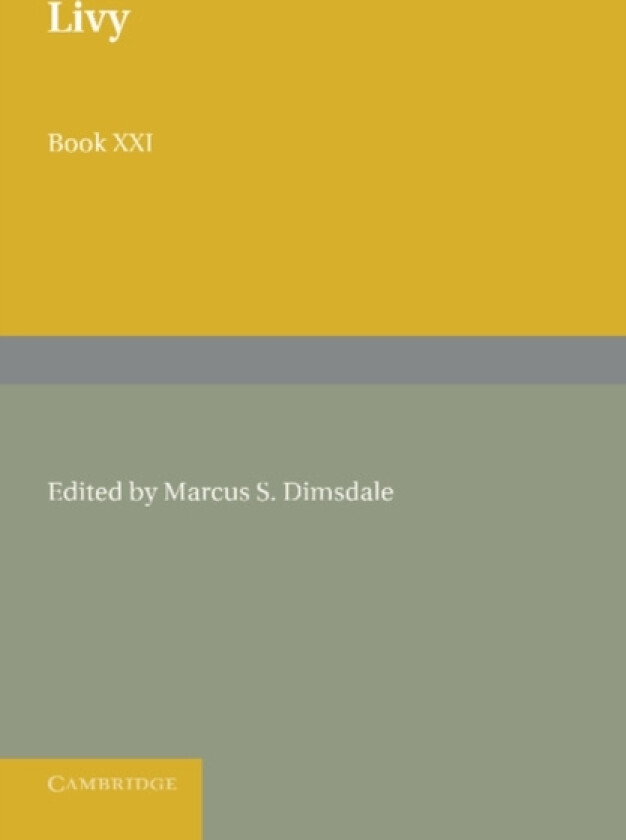 Livy Book XXI av Livy (Paperback)