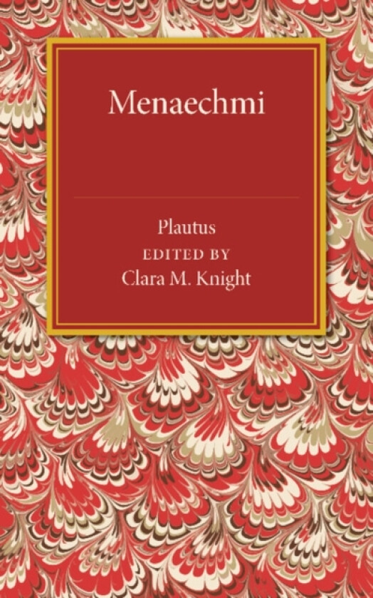 Menaechmi av Plautus (Paperback)