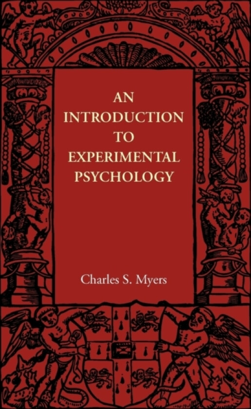 An Introduction to Experimental Psychology av Charles S. Myers (Paperback)