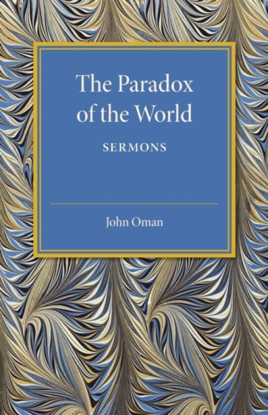 The Paradox of the World av John Oman (Paperback)