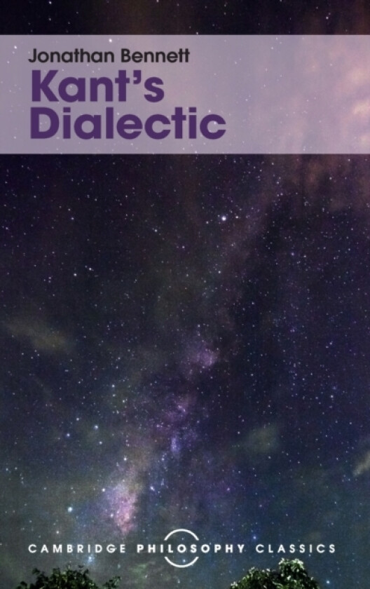 Kant's Dialectic av Jonathan Bennett (Hardcover)