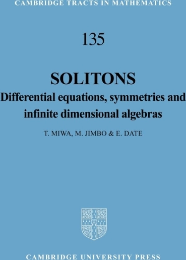 Solitons av T. Miwa, M. Jimbo, E. Date (Paperback)