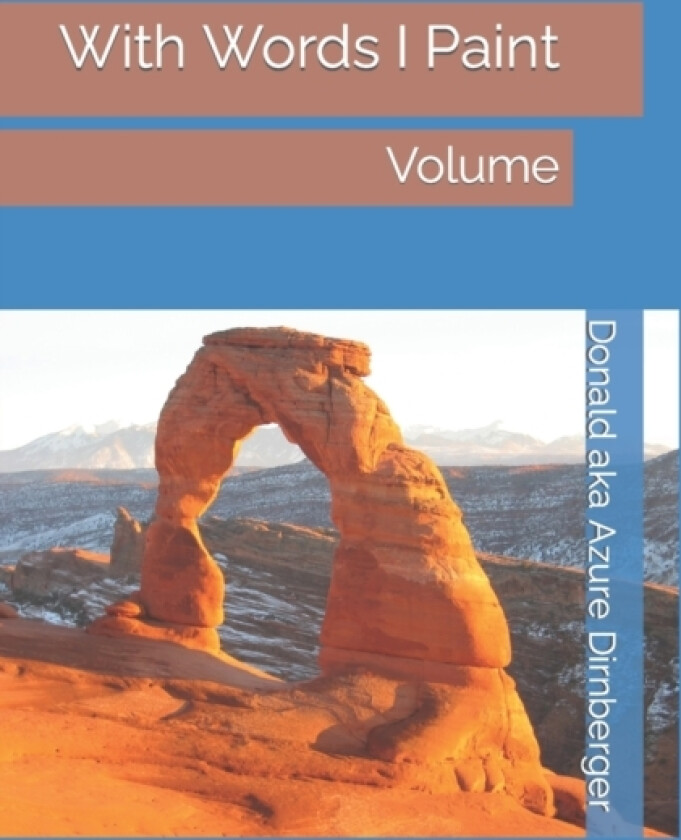 With Words I Paint av Donald Aka Azure Dirnberger (Paperback)