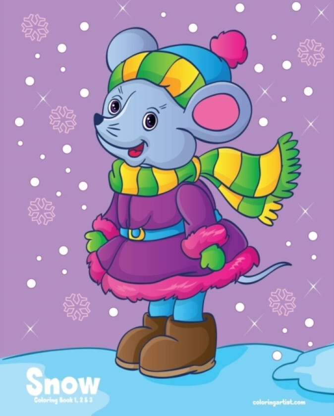 Snow Coloring Book 1, 2 & 3 av Nick Snels (Paperback)