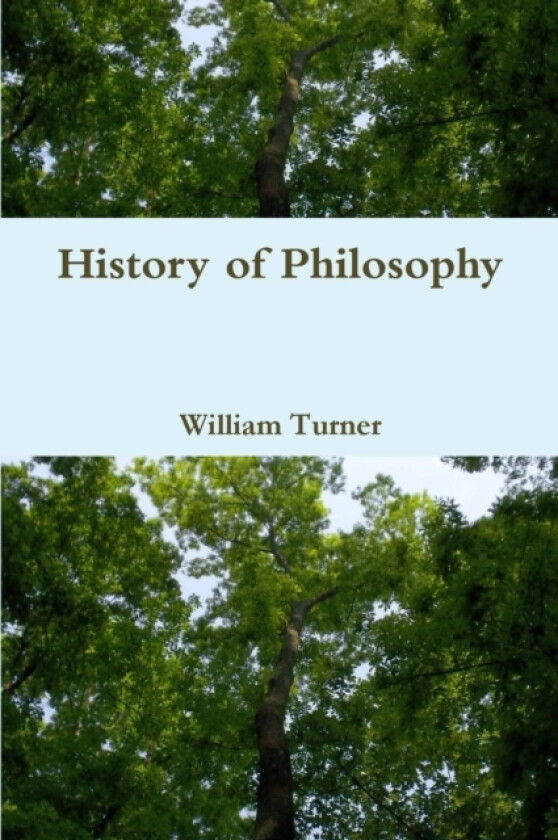 History of Philosophy av William Turner (Paperback)