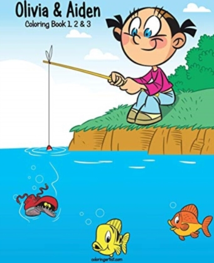 Olivia & Aiden Coloring Book 1, 2 & 3 av Nick Snels (Paperback)